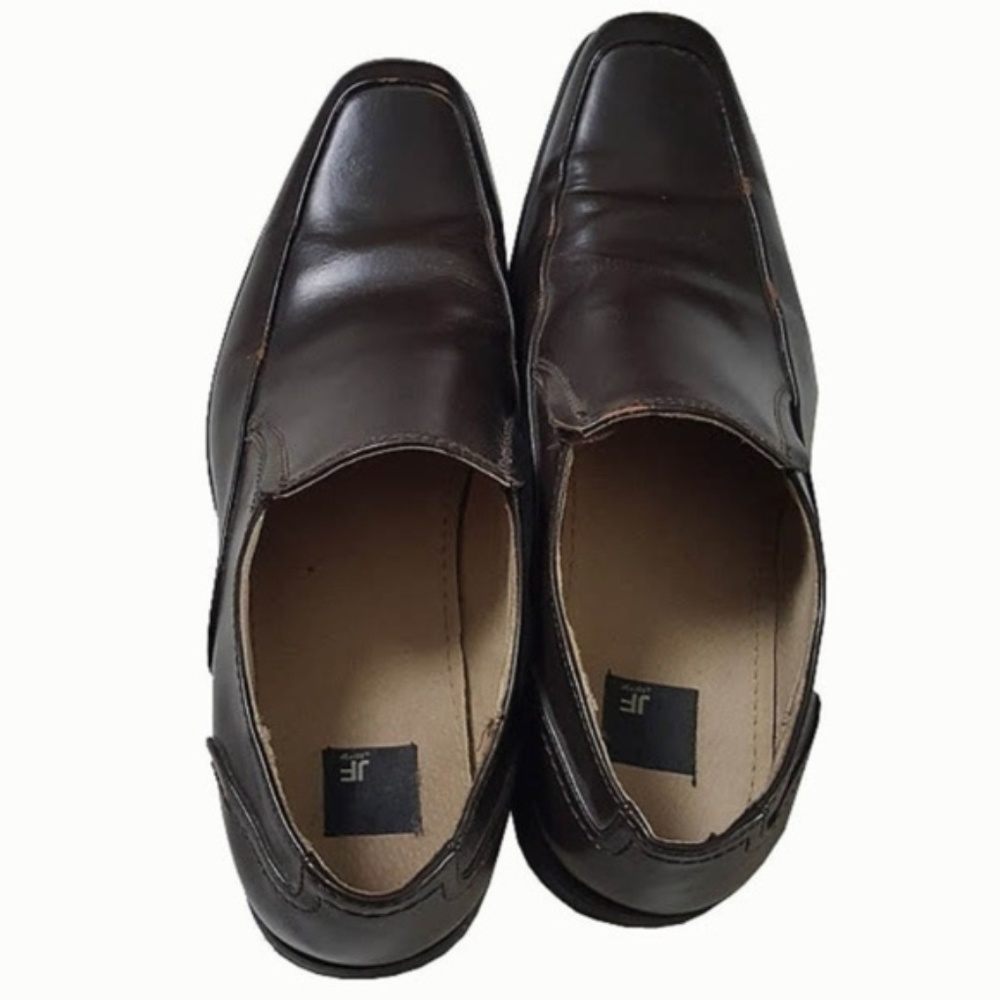 J.Ferrar Brown Men's Dress Loafers
